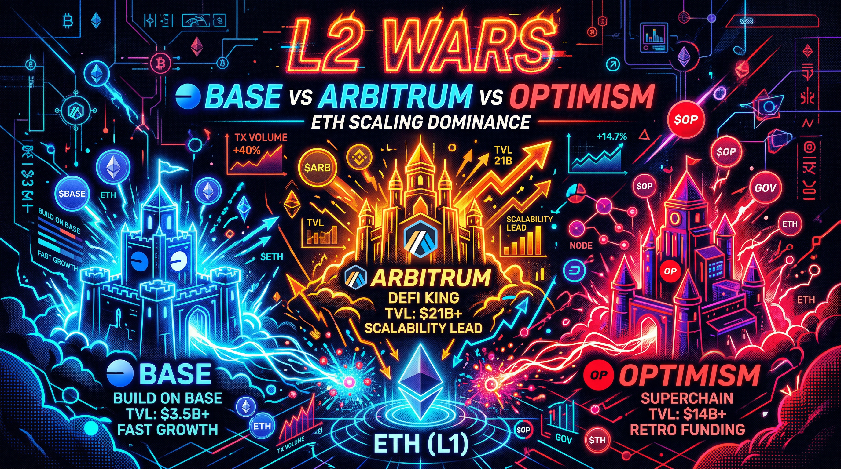 Base Chain Vs Arbitrum Vs Optimism L2 Wars 2026 Edition