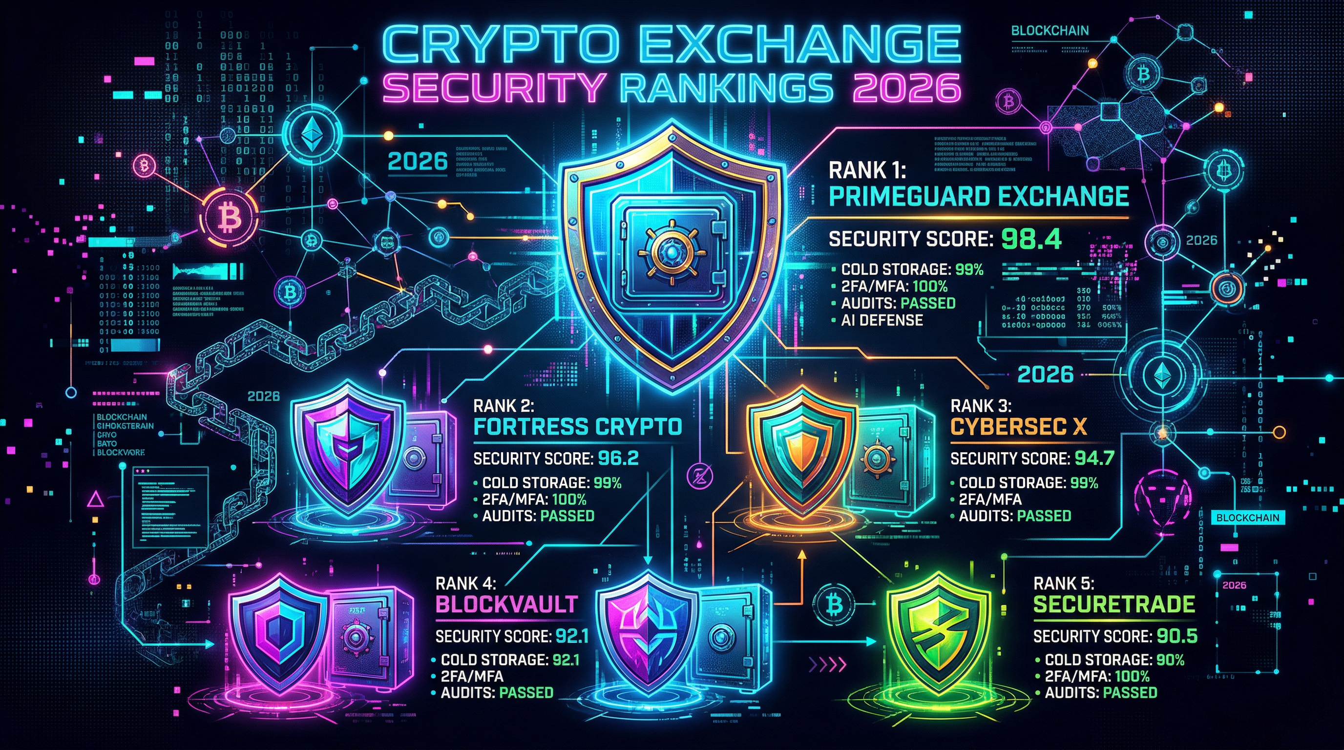 Crypto Exchange Security Rankings 2026 Whos Safest