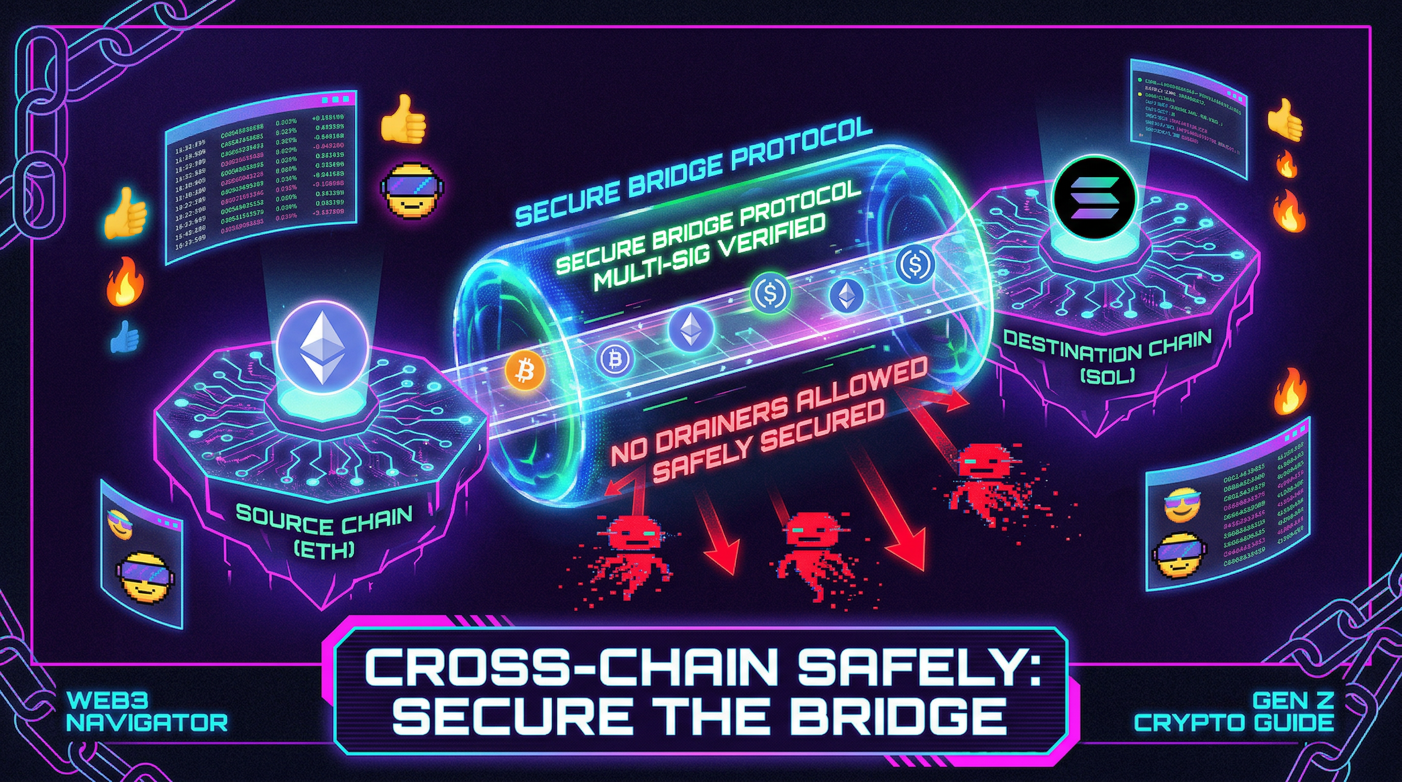 How to Bridge Crypto Safely (Without Getting Drained)