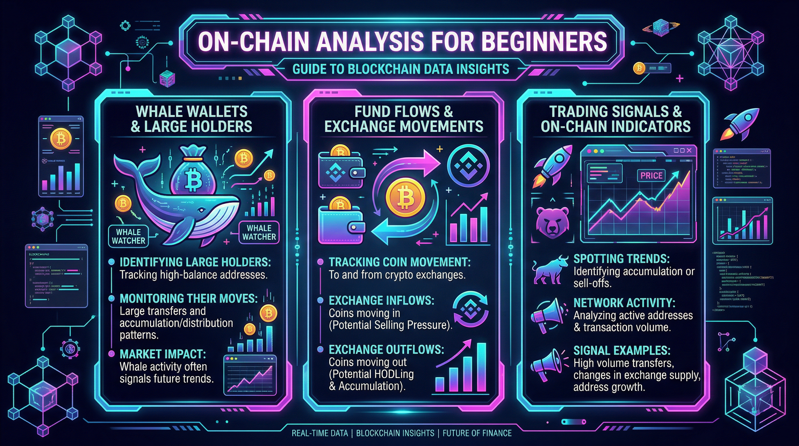 On-Chain Analysis for Beginners: Whale Wallets, Flows, and Signals